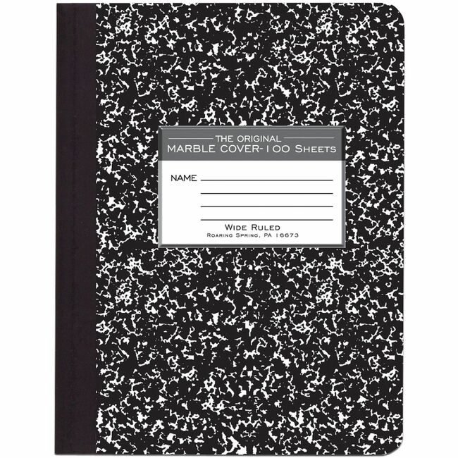 Roaring Spring Paper Products Book Composition Hrdcvr 100 ROA77230