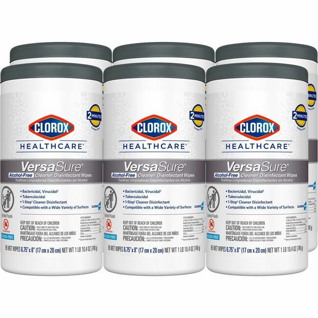 CloroxPro / Clorox The Clorox Company CloroxPro / Wipe Dsnfct Alc Free CLO31757PL