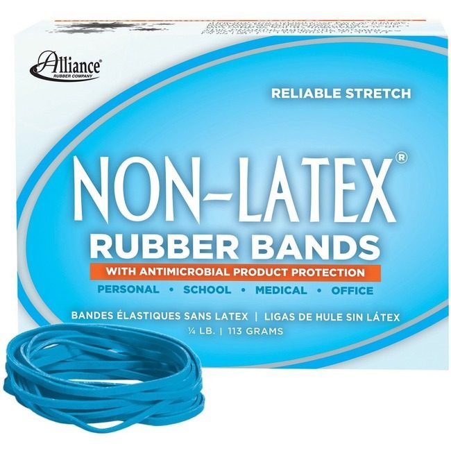 Alliance Rubber Company Rubberbands Latex Free Anti ALL42339