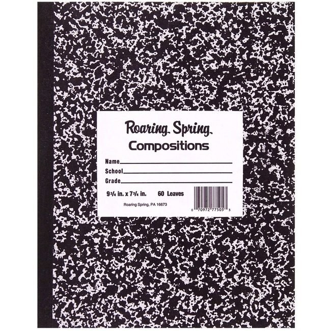 Roaring Spring Paper Products Book Composition Softcvr 60 ROA77505