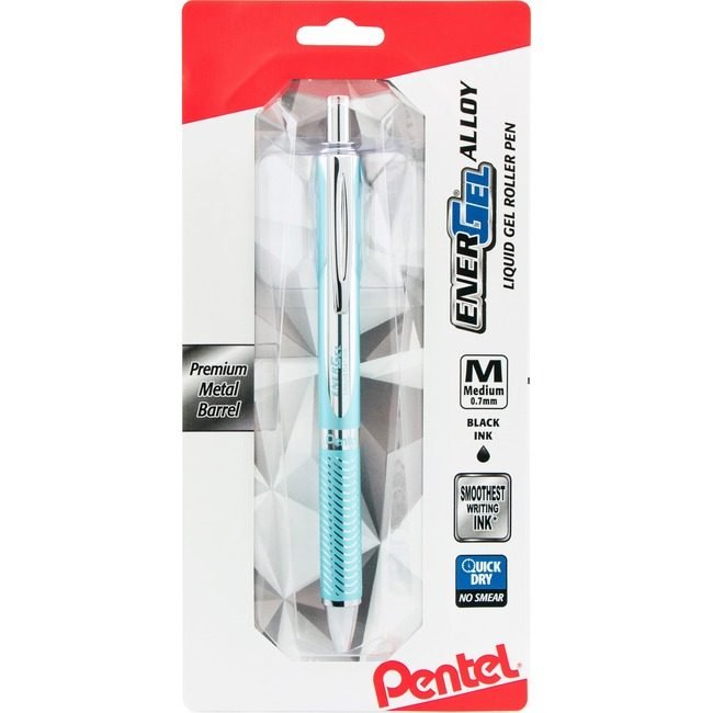 Pentel of America Pen Gel Alloy Medium Aq PENBL407LSBPA