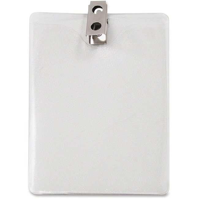 Advantus Corporation Holder W/Clp Vrt 50 Pack Clear AVT75457