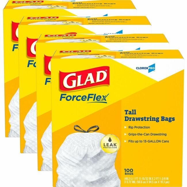CloroxPro / Clorox The Clorox Company CloroxPro / Bag Trsh Kitchn 13GAL 100 Count CLO78526CT