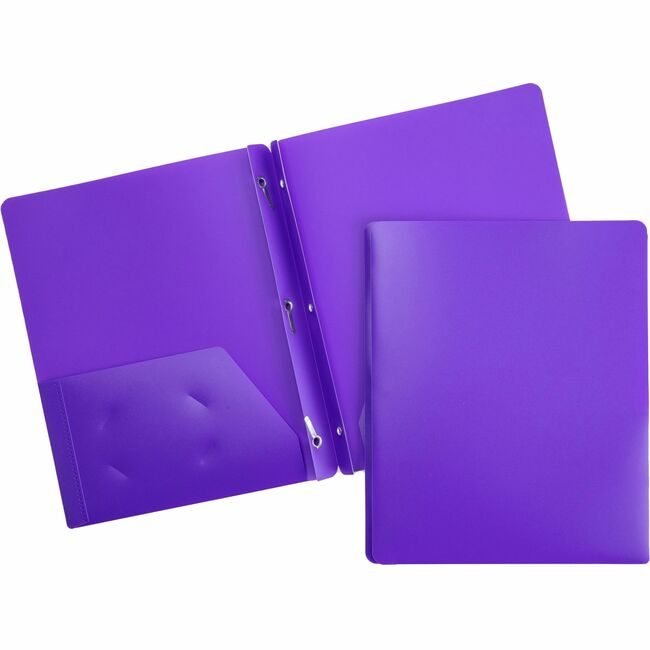 Business Source Folder 2PCKT Poly Fastnr Pe BSN20885