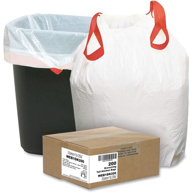 Berry Global Bags Trash Drwstrng 13GAL WBI1DK200
