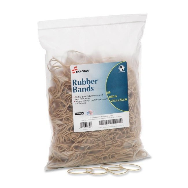 Varies / verify SKU SKU-LEVEL VERIFICATION REQUIRED Rubberbands 1LB SIZE #16 NSN5783517