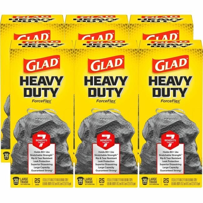CloroxPro / Clorox The Clorox Company CloroxPro / Bags Frceflx 30GAL 25 Count Black CLO70359PL