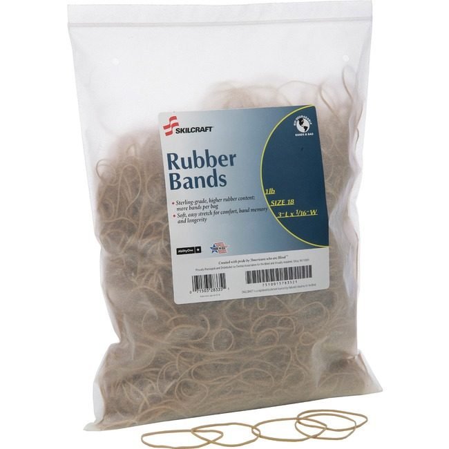 Varies / verify SKU SKU-LEVEL VERIFICATION REQUIRED Rubberbands 1LB SIZE #18 NSN5783521