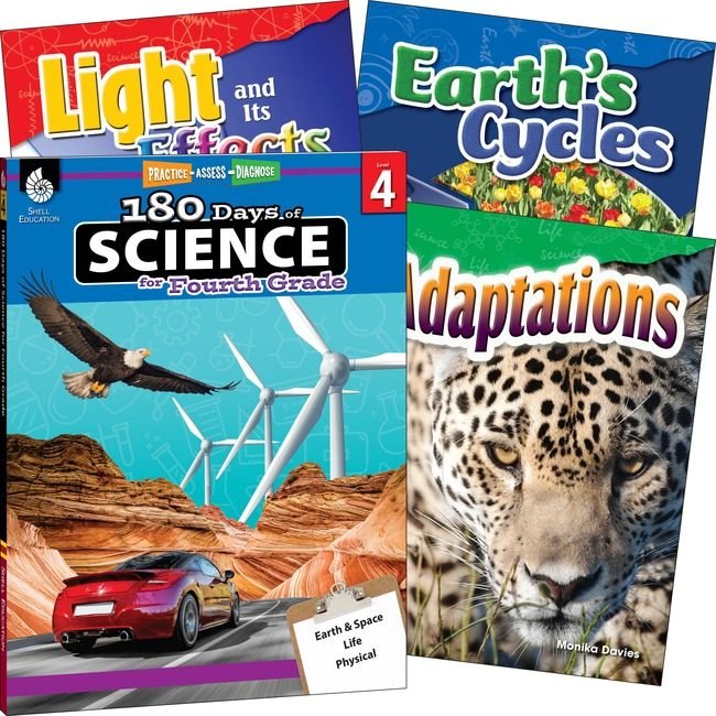 Teacher Created Materials / Shell Education Book Science Home GR4 Set SHL118405