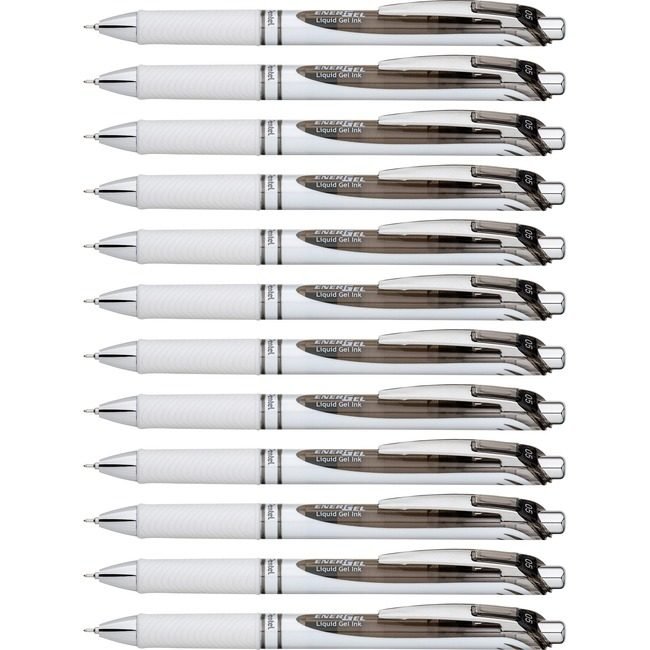 Pentel of America Pen Gel Rtx Needle 0.5MM Black PENBLN75PWADZ