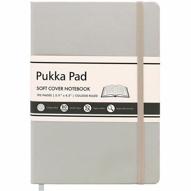 Pukka Pads Pad Journal Sft Cvr A5 Gray PKP9941SIG