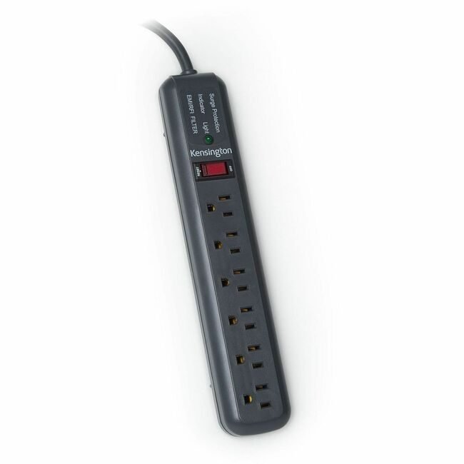 ACCO Brands Kensington Surge W/15 FT CORD Gray KMW38215