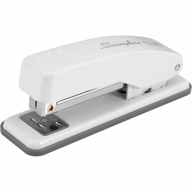 ACCO Brands Swingline Stapler Cub Compact White SWI1067