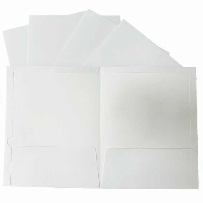 Business Source Folder 2POCKET Laminated We BSN44424