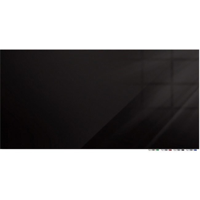 Ghent Manufacturing Board Glass Mag 3X6 Black GHEARIASM36BK