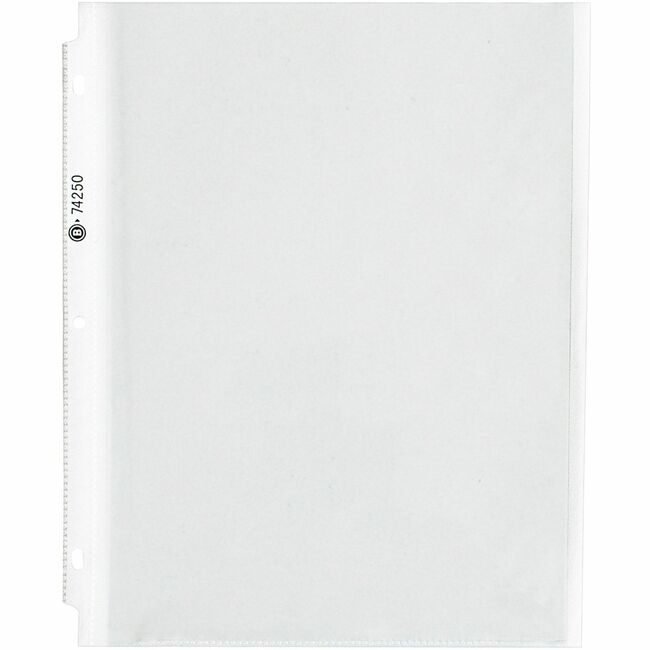 Business Source Protector Sheet Hicap Hw Clear BSN74250