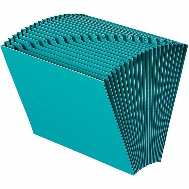 Smead Manufacturing Co. File Expand A-Z 21 PKT Teal SMD70717