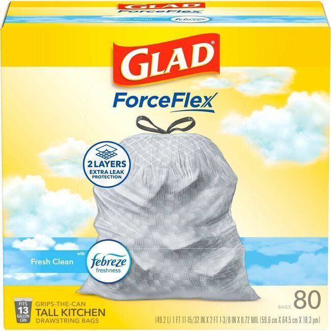 CloroxPro / Clorox The Clorox Company CloroxPro / Bags Trash Frsh Cln 13GAL CLO78899BD