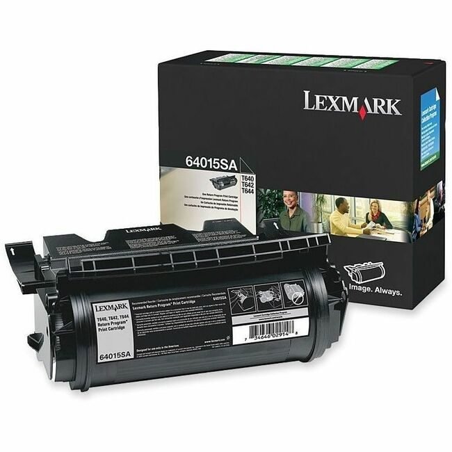 Lexmark International Crtdg T64X SRS Rtp Black LEX64015SA