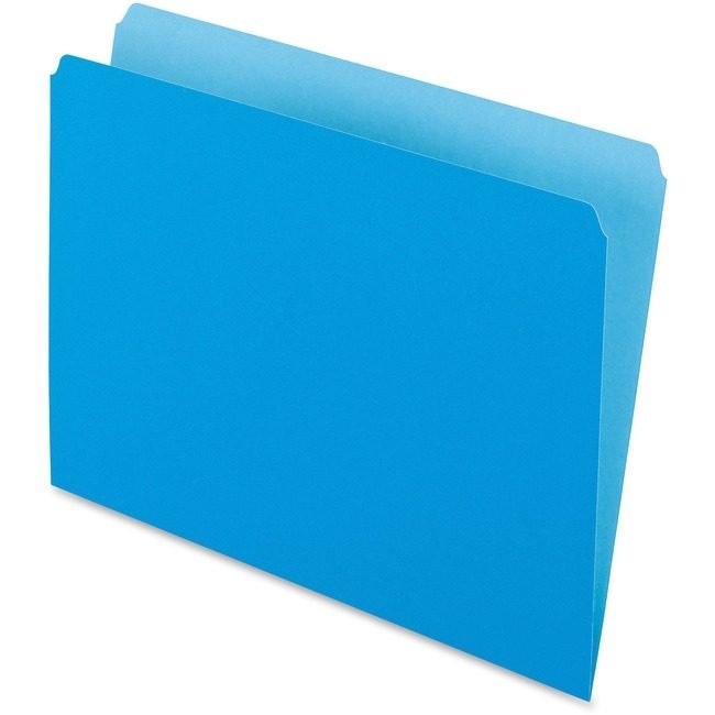 Pendaflex Folder Letter Strt Single 11PT Be PFX152BLU