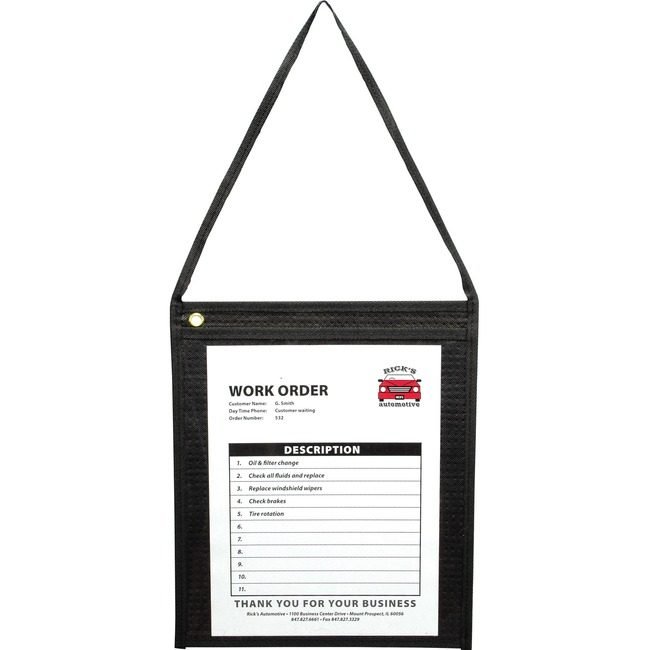 C-Line Products Hldr Hng Shp Tkt Fabrc 9X12 CLI74112