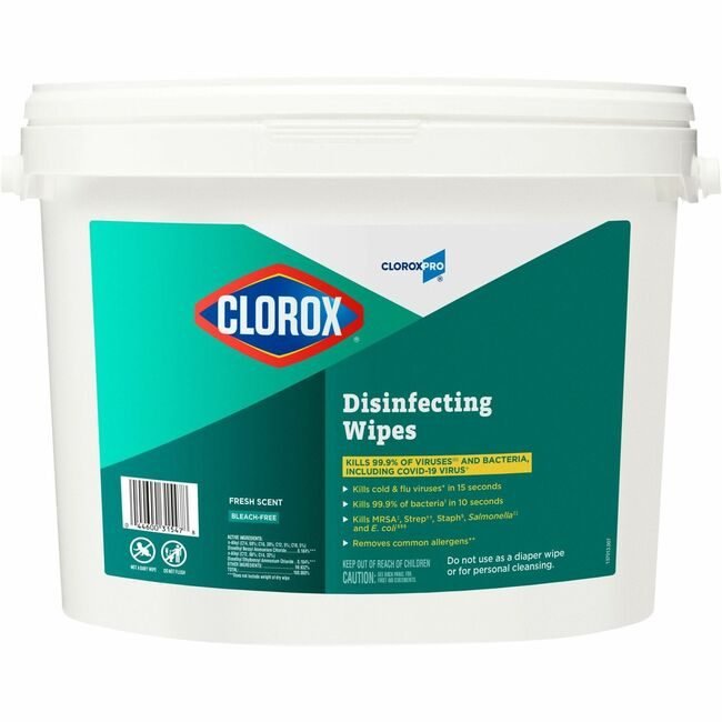 CloroxPro / Clorox The Clorox Company CloroxPro / Wipe Dsnfctng 700 Count CLO31547PL