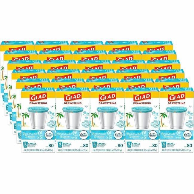CloroxPro / Clorox The Clorox Company CloroxPro / Trashbag Drawstring 8GAL CLO79155CT