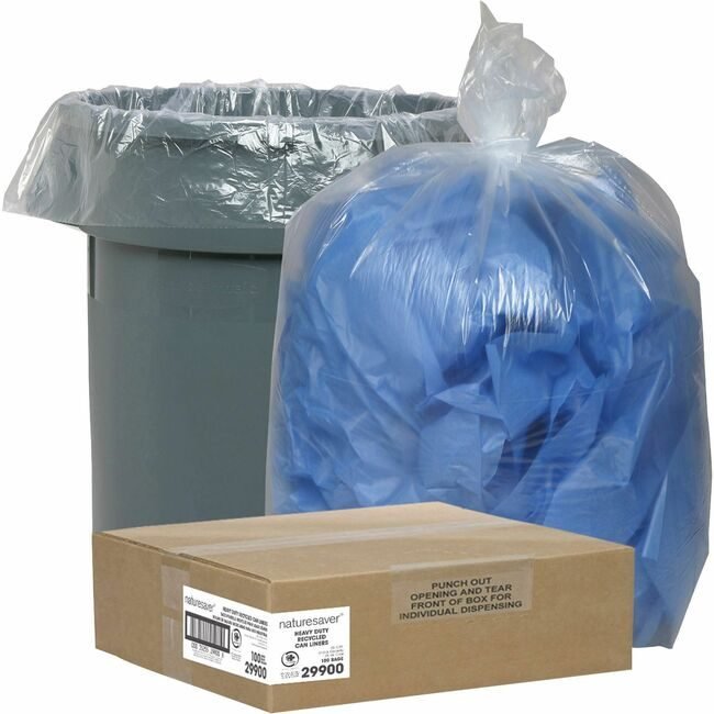 Nature Saver Bags RECYCLED TRASH 33GAL NAT29900