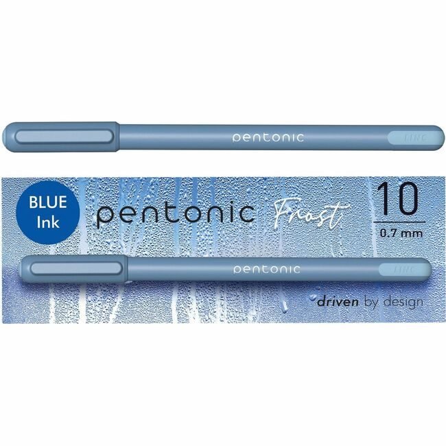 TOPS Products Pentonic Pen Frost 0.7MM Be 10/BX PNTPEN13085