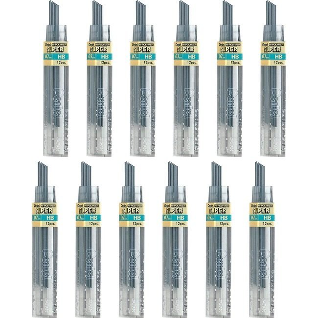 Pentel of America Lead 0.7MM Hb/Black 12 Count PEN50HBBX