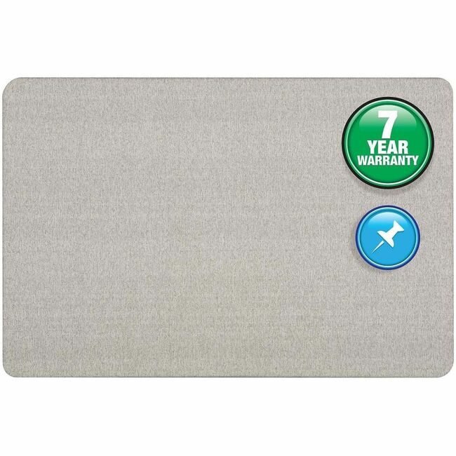 ACCO Brands Quartet Board Fabric 4X3 Gray QRT7684G