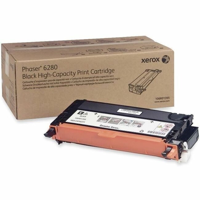 Xerox Corporation Toner PHASER 6280 Hicap Black XER106R01395