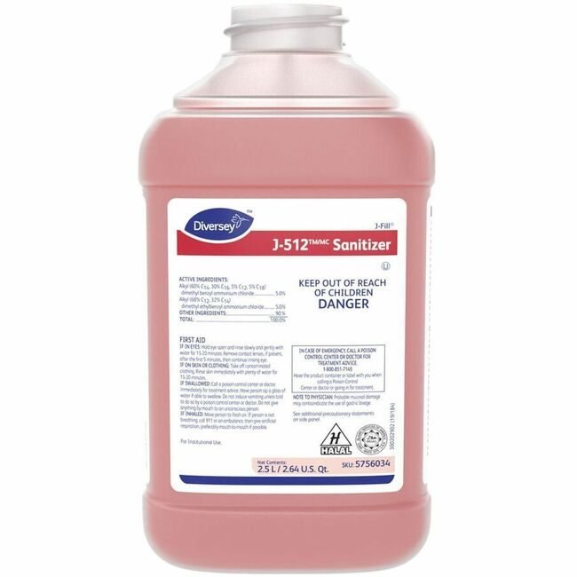 Diversey Sanitizer Jfill 2.5L 2 Count DVO5756034
