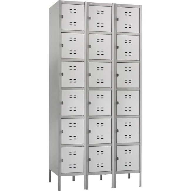 Safco Products Locker Box 3 CLMN Gray SAF5527GR