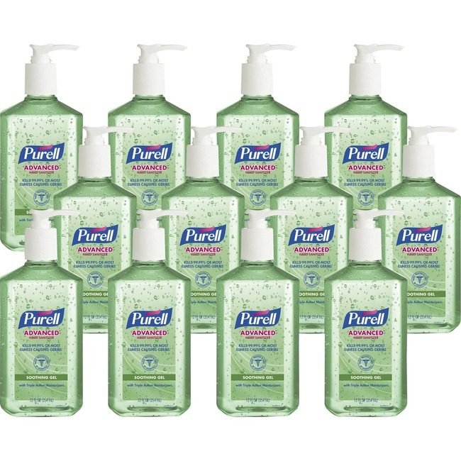 GOJO Industries Sanitizer Hand Aloe Purell GOJ363912CT