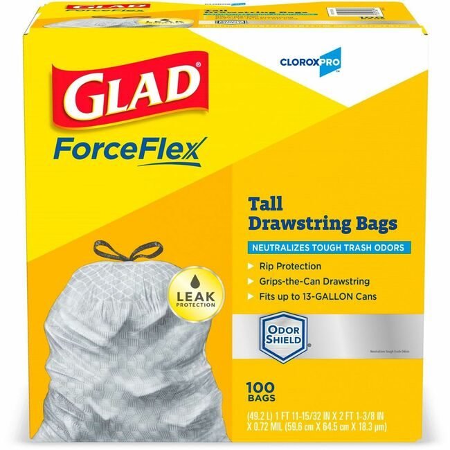 CloroxPro / Clorox The Clorox Company CloroxPro / Bag Trsh Kitchn 13GAL 100 Count CLO70427BD