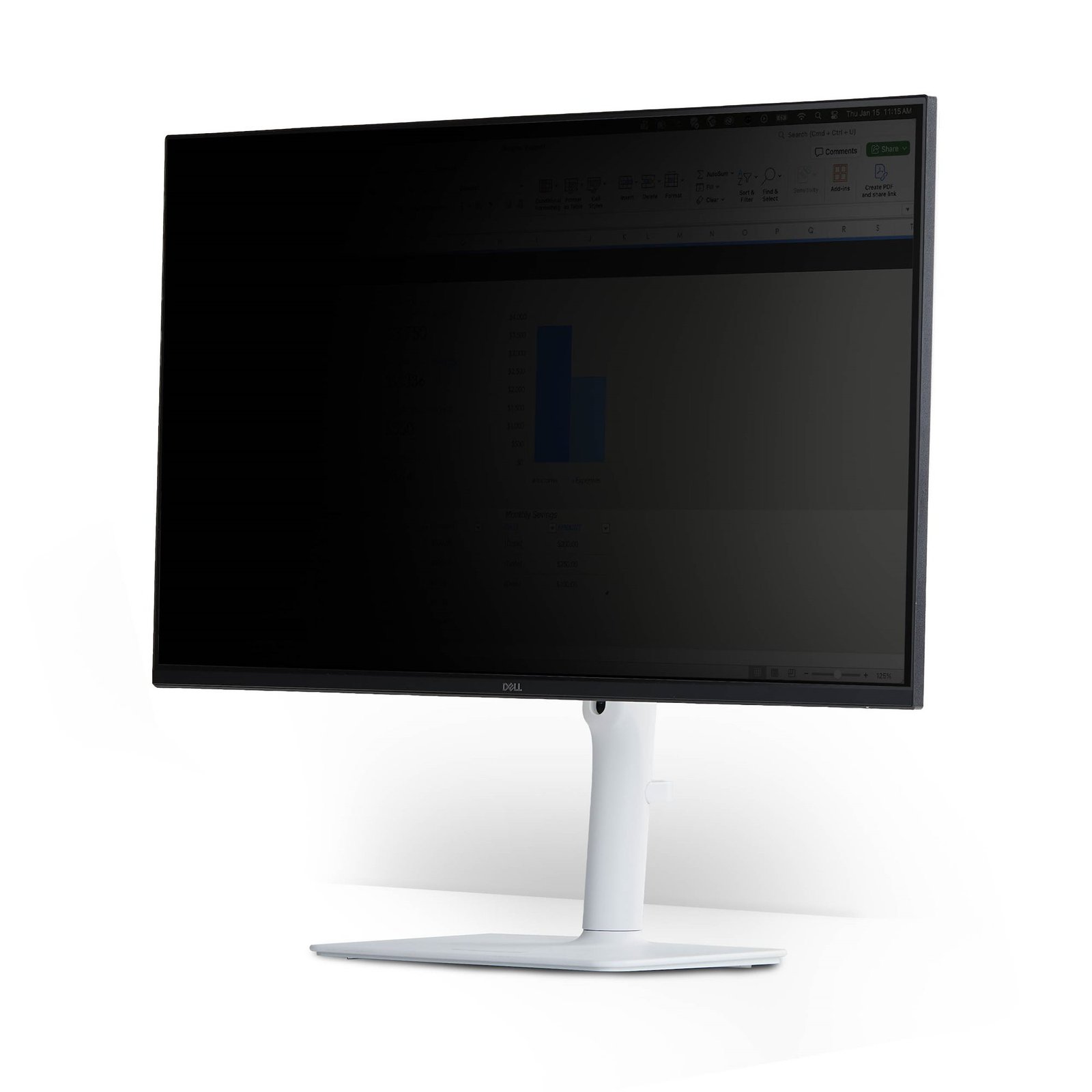 StarTech.com Magnetic Monitor Privacy Screen for 23.8" 16:9 Widescreen Display, Removable Filter, 238M9-PRIVACY-SCREEN