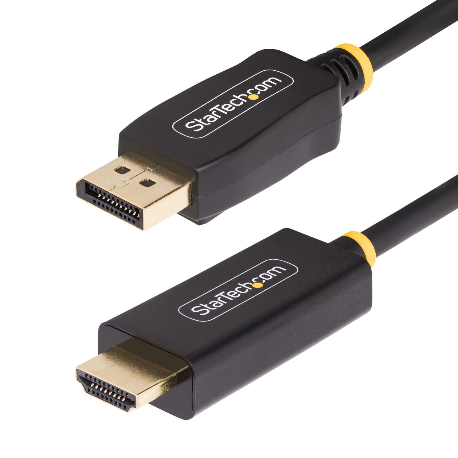 StarTech.com 3m DisplayPort to HDMI Adapter Cable, 4K 60Hz with HDR, DP 2.0b, Active Video 3M-DP-HDMI-4K60-HDR