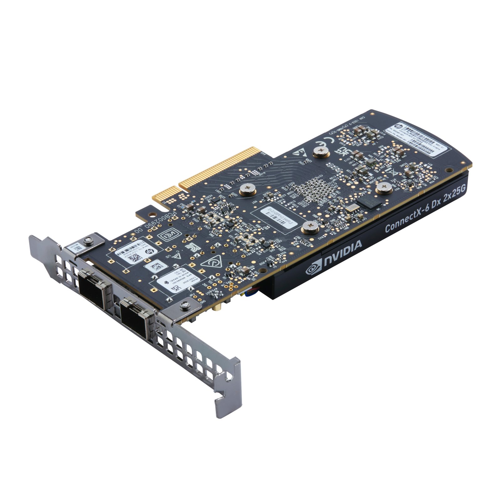 HP NVIDIA Mellanox ConnectX-6 LX Dual Port 25GbE SFP28 NIC 436M8AA