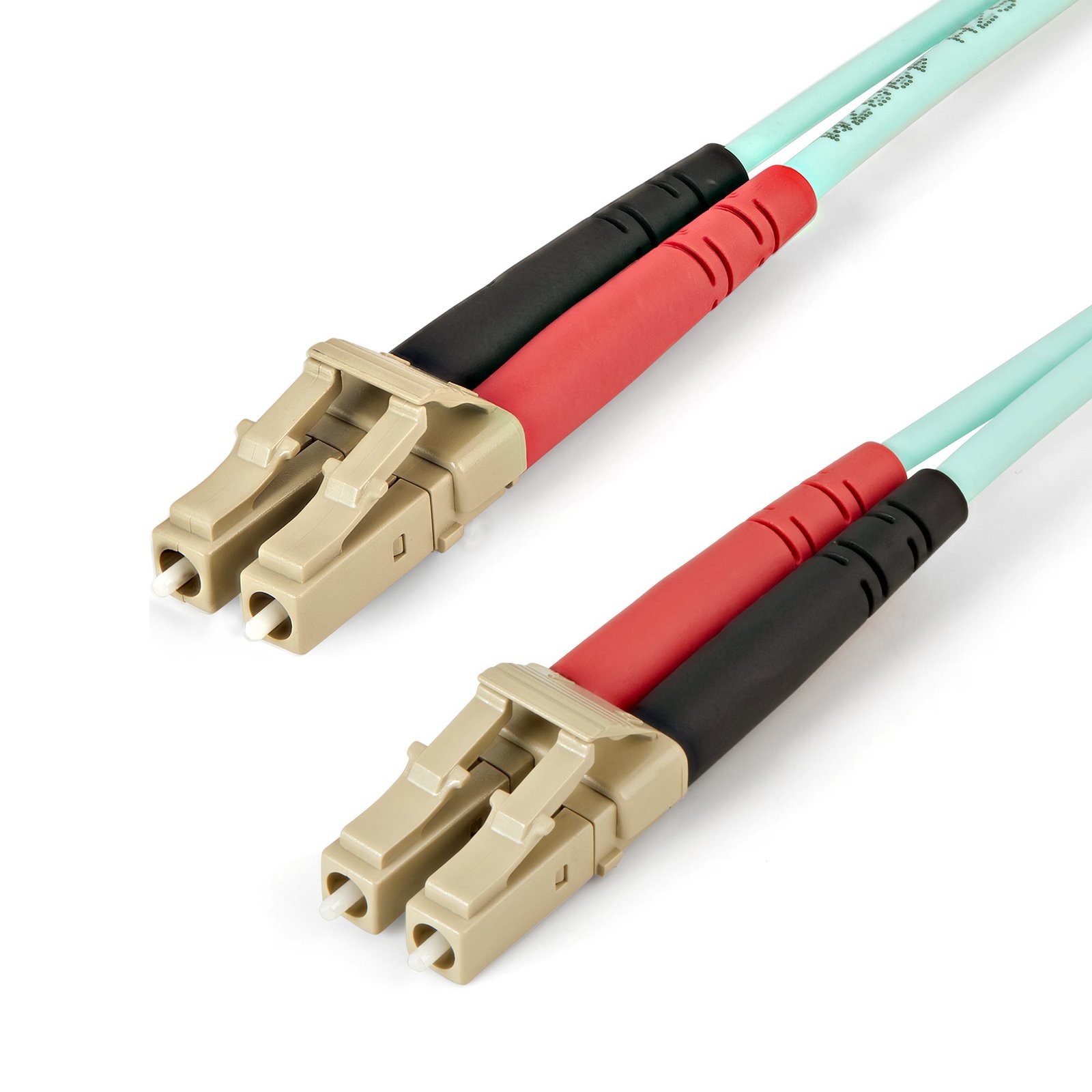StarTech.com 1m (3ft) LC to (UPC) OM4 Multimode Fiber Optic Cable, 50/125µm LOMMF/VCSEL Zipcord 450FBLCLC1