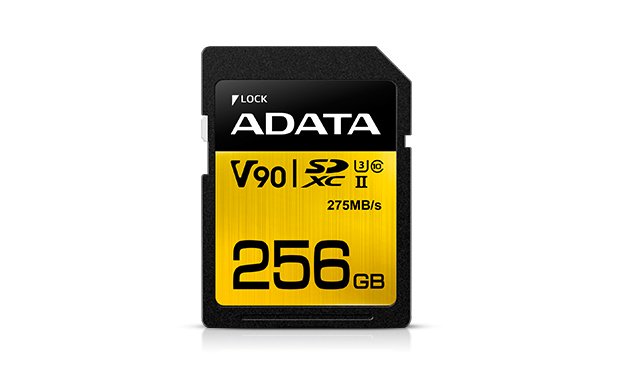 ADATA TECHNOLOGY LA Premier ONE V90 256 GB SDXC UHS-II Class 10 ASDX256GUII3CL10-C