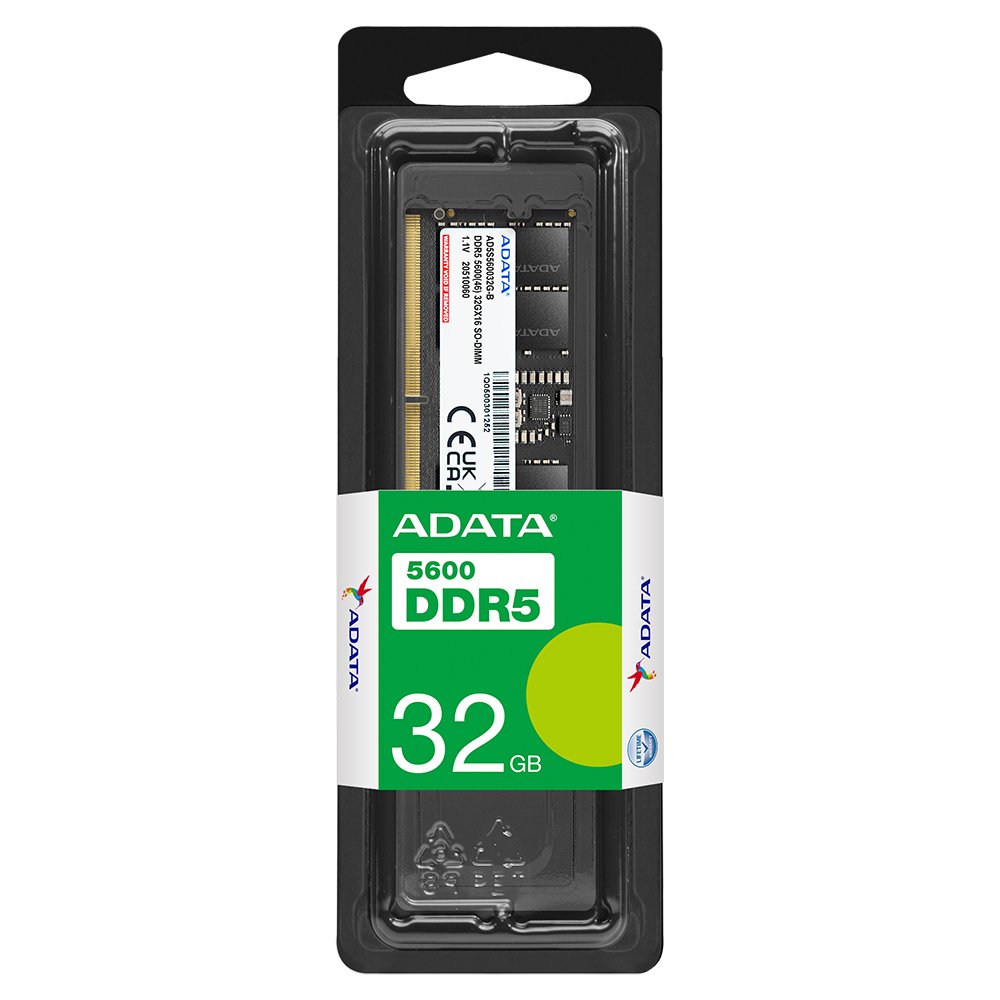 ADATA TECHNOLOGY LA Premier memory module 32 GB 1 x DDR5 288-pin DIMM AD5U560032G-S