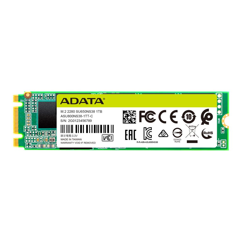 ADATA TECHNOLOGY LA Ultimate SU650 1 TB M.2 Serial ATA III 3D NAND ASU650NS38-1TT-C
