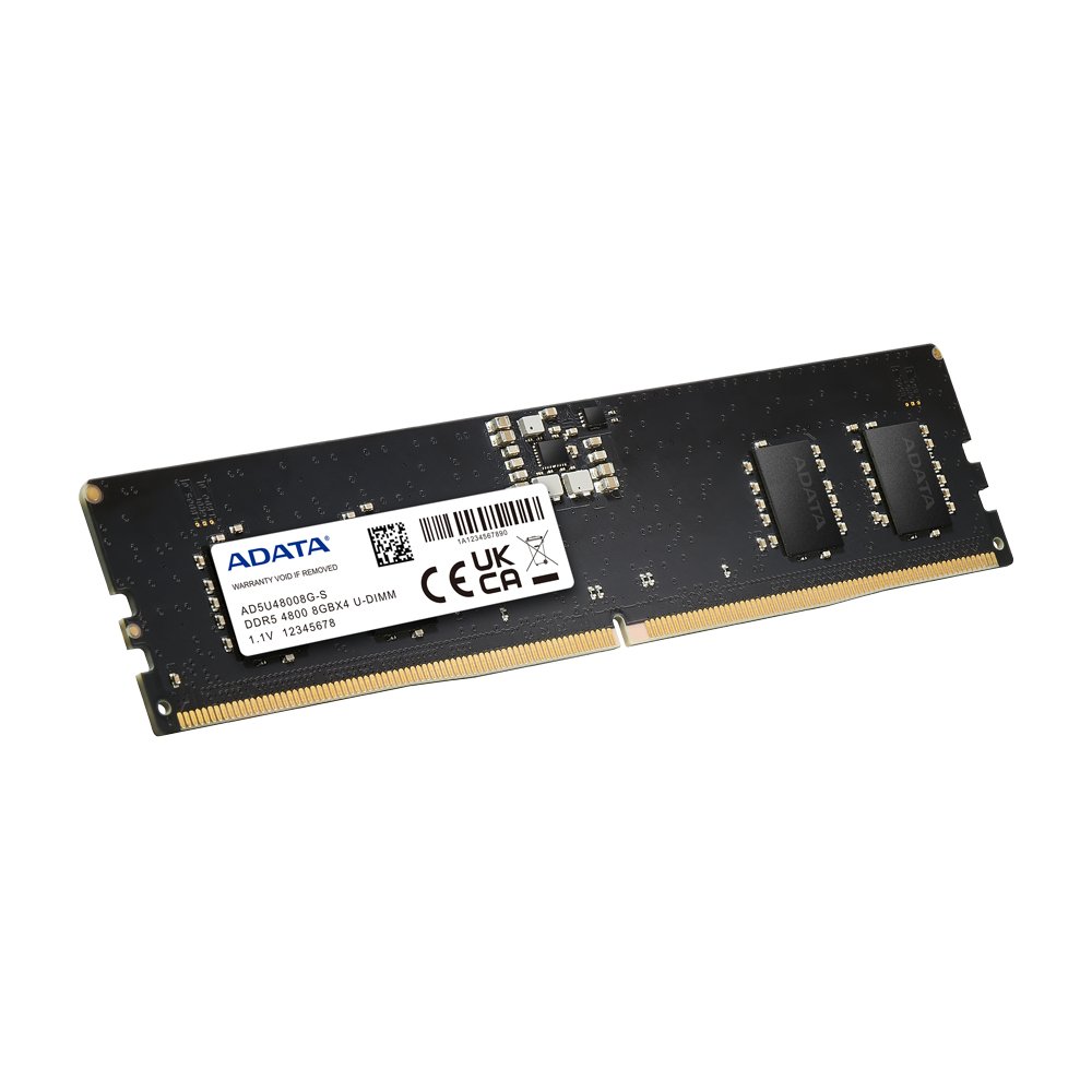 ADATA TECHNOLOGY LA AD5U48008G-B memory module 8 GB 1 x DDR5 288-pin DIMM ECC