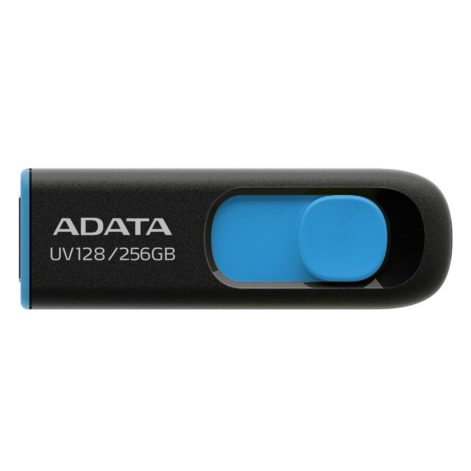 ADATA TECHNOLOGY LA UV128 USB flash drive 256 GB Type-A 3.2 Gen 1 (3.1 Black, Blue AUV128-256G-RBE