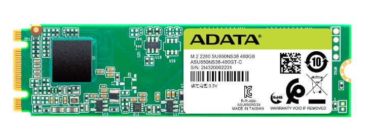 ADATA TECHNOLOGY LA Ultimate SU650 120 GB M.2 Serial ATA III 3D TLC ASU650NS38-120GT-C