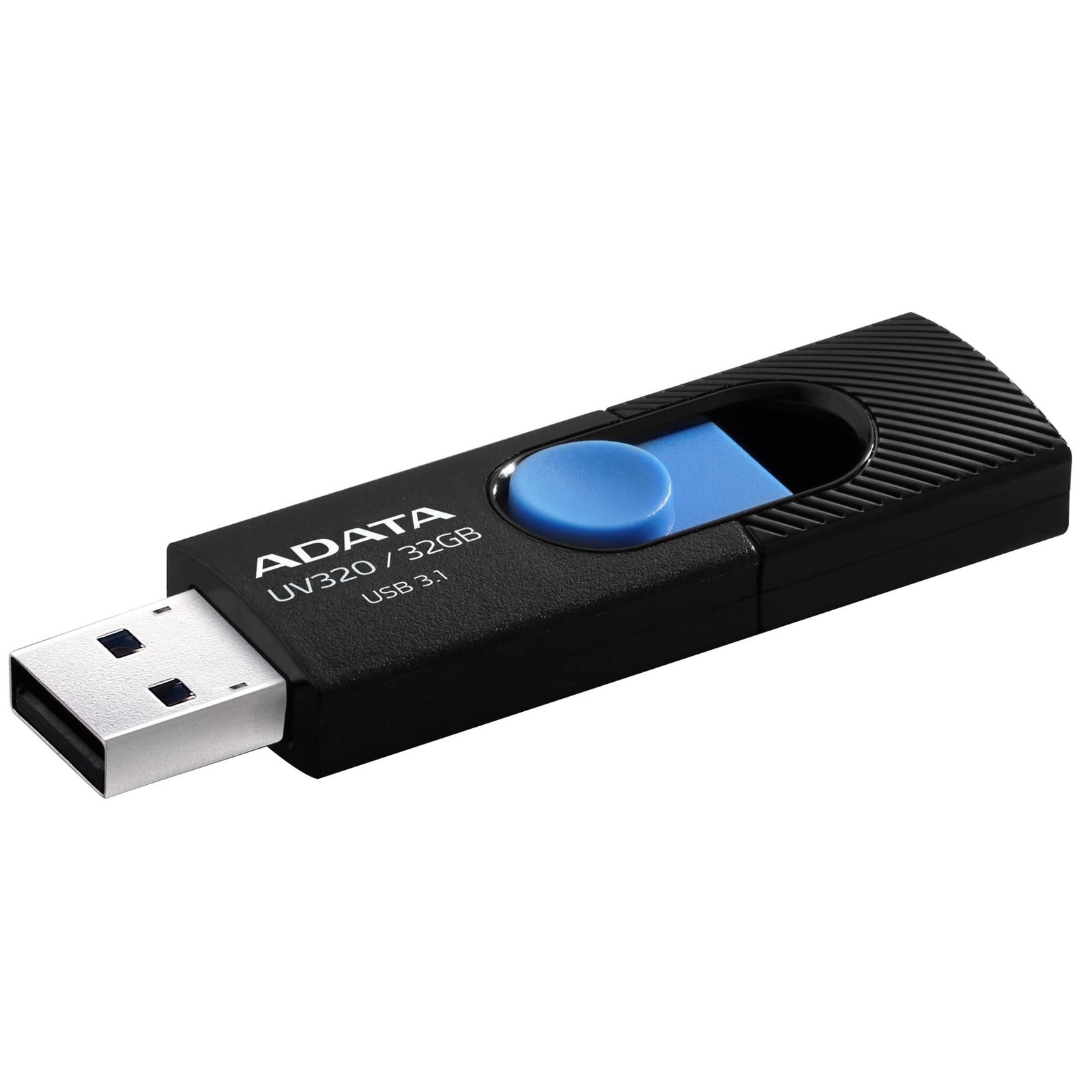 ADATA TECHNOLOGY LA UV320 USB flash drive 32 GB Type-A Gen 1 (3.1 Black, Blue AUV320-32G-RBKBL