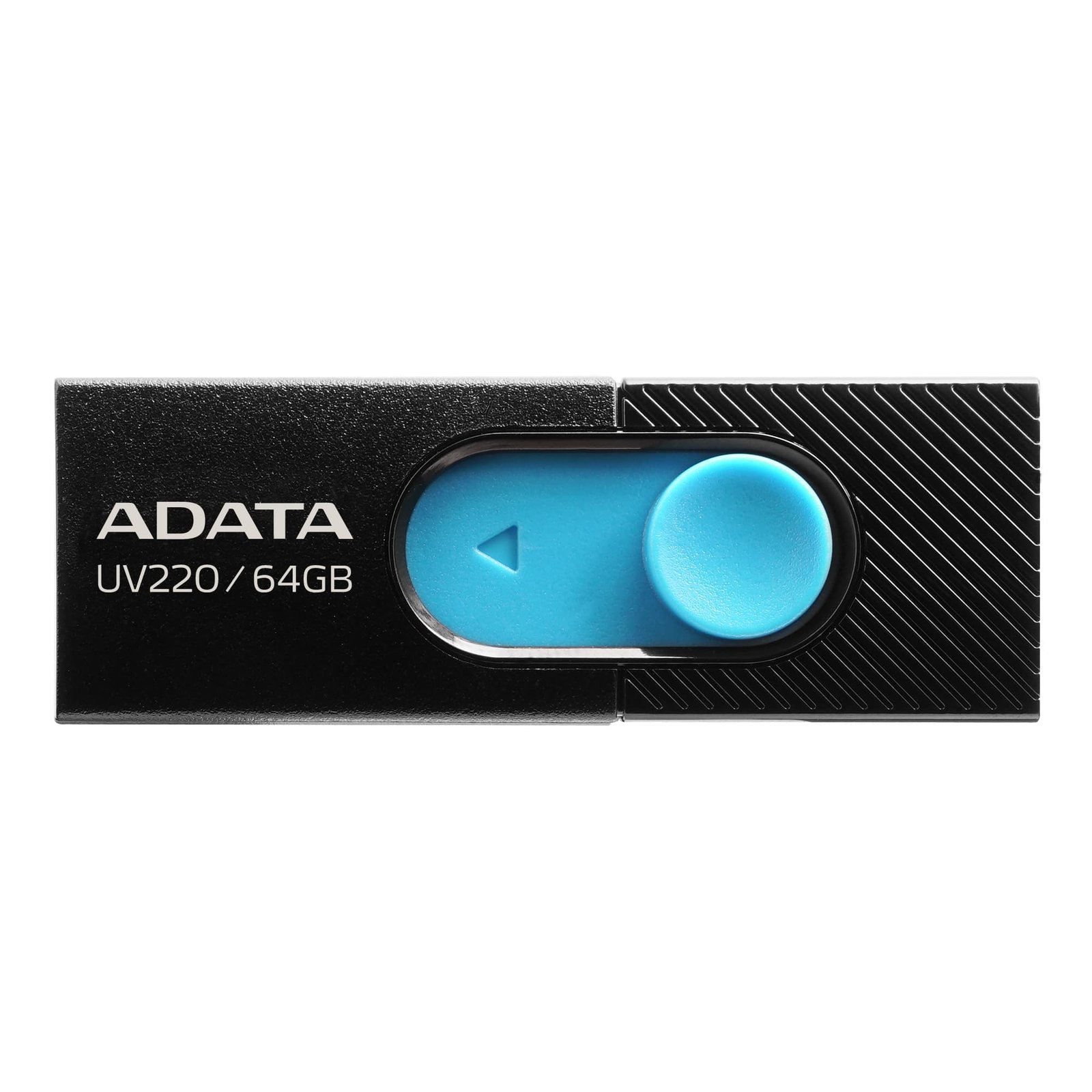 ADATA TECHNOLOGY LA UV220 USB flash drive 64 GB Type-A 2.0 Black, Blue AUV220-64G-RBKBL