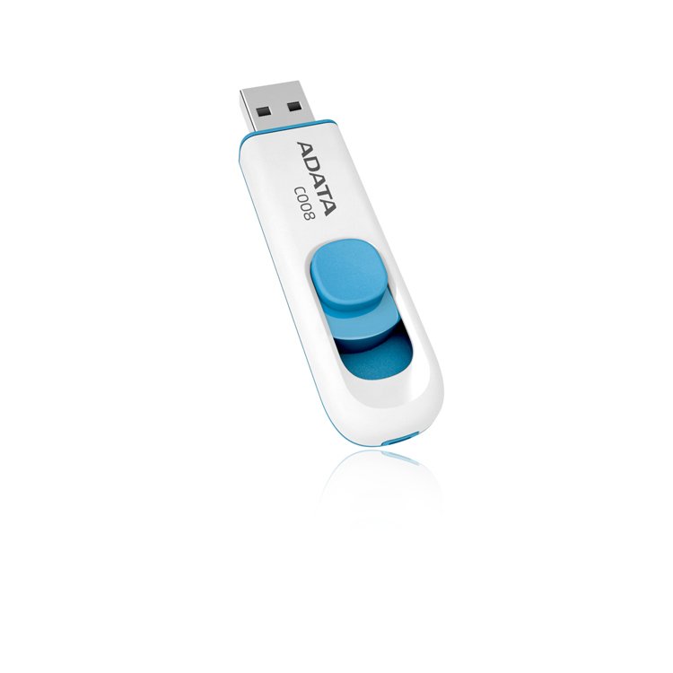 ADATA TECHNOLOGY LA 32GB C008 USB flash drive Type-A 2.0 Blue, White AC008-32G-RWE