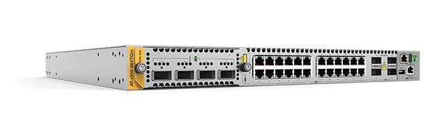 Allied Telesis AT-x950-28XTQm-B01 Managed L3+ 10G Ethernet (100/1000/10000) 1U Grey